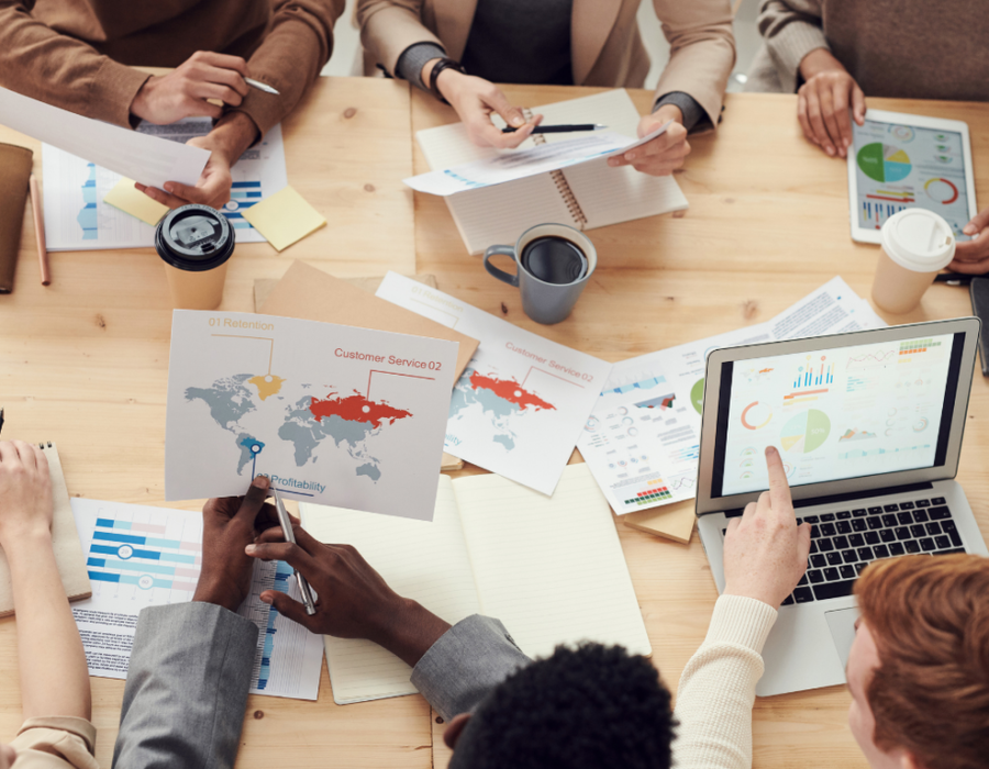 Image Desk and Coffee