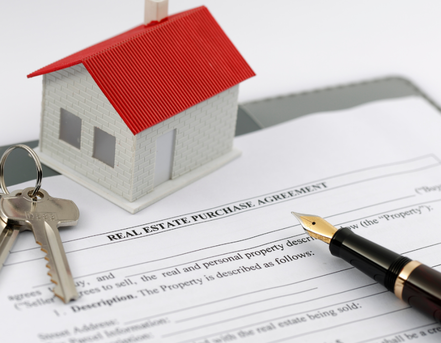 real estate agreement picture